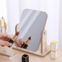 Wooden Makeup Mirror Table Mirror 25.5*22cm