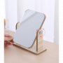 Wooden Makeup Mirror Table Mirror 25.5*22cm