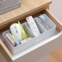 Boite de Rangement en Plastique - Gris