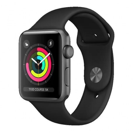 Montre Connectée Apple Watch Series 3 GPS 38mm Aluminium Gris (sans accessoires) - Grade AB