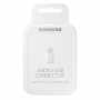 Adaptateur Micro USB/Type-C Samsung Blanc - Retail Box (Origine)