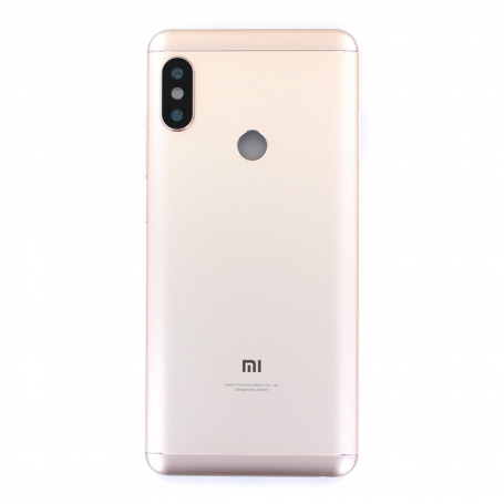 Vitre arrière Xiaomi Redmi Note 5 / Note 5 Pro Or + Adhesif