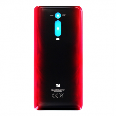 Vitre arrière Xiaomi Mi 9T / Mi 9T PRO Rouge + Adhesif