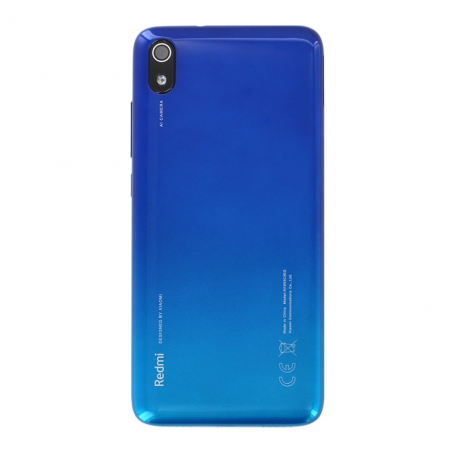 Vitre arrière Xiaomi Redmi 7A Bleu + Adhesif