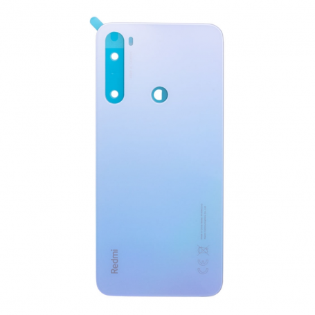 Vitre arrière Xiaomi Redmi Note 8 Blanc + Adhesif