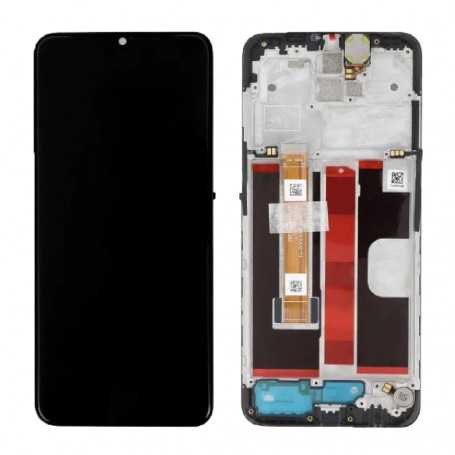 Ecran Oppo A5 2020 Noir + Châssis (Service pack) - 4902859