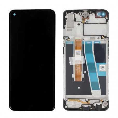 Ecran Oppo A72 Noir + Châssis (Service pack) - 4904026