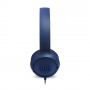 JBL Tune 500 Wired Headphones - Blue