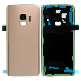 Back Glass Samsung Galaxy S9 Plus (G965F) Gold (Without Logo) | EasyMobile