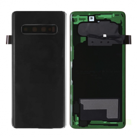 Samsung Galaxy S10 Plus (G975F) Rear Glass (Prism Black, Logoless)