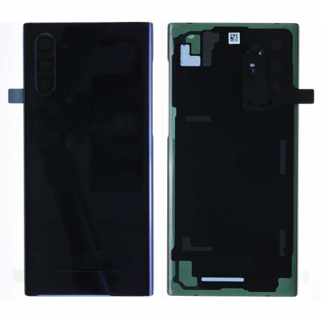 Samsung Galaxy Note 10 Plus (N975) Black Rear Glass (Without Logo)