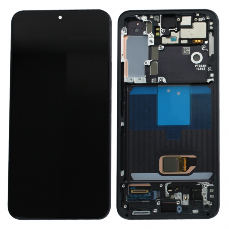 Samsung Galaxy S22 (S901B) Black Screen Frame (Service Pack) - GH82-27520A