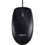 Logitech M90 Wired Optical Mouse - Grey