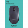 Logitech M90 Wired Optical Mouse - Grey