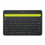 Logitech K480 Bluetooth Keyboard/PC/Tablet/Smartphone Adapter - French AZERTY - Black