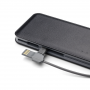 Power Bank 12000mAh Simili Cuir avec Câble