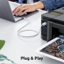 Câble Type-C / Type-B Imprimante UGREEN - 1M : Connectivité fiable et rapide pour une impression sans faille