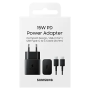 Samsung 15W Black Type-C / Type-C Charger Kit - Retail Box (Original)