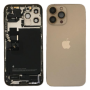 Back Cover Housing iPhone 13 Pro Max Gold - Charging Connector + Battery (Original Dismantled) Grade A