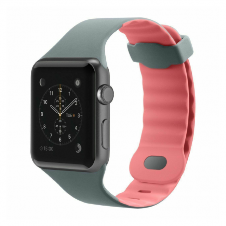 Apple Watch 40mm / 38mm Bracelet Belkin Sport Band - Pink/Gray