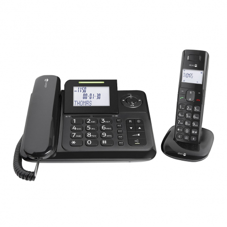 Doro COMFORT 4005 Cordless Landline Phone - Black