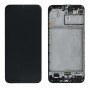 Screen Samsung Galaxy M21 (M215) Black + Frame (OLED)