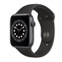 Montre Connectée Apple Watch Series 6 Cellular 44mm Aluminium Noir - Grade AB