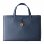 Sac en Similicuir pour Ordinateur Portable BINJK 13-14 Pouces - Bleu