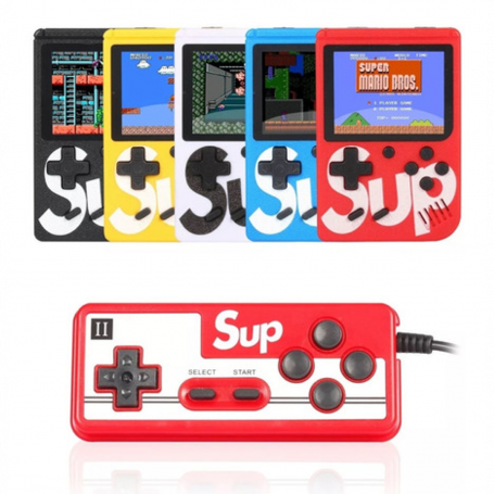 Mini Console de Jeux Vidéo portable avec 400 jeux fc classiques - Sup 400 in 1 (Deux Joueurs)