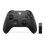 Manette Sans Fil Xbox Série X/S avec Adaptateur Xbox One sans-fil pour Windows 10 - Noir