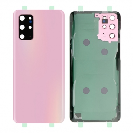 Vitre arrière Samsung Galaxy S20 Plus 4G/5G (G985F/G986B) Rose (Sans Logo)