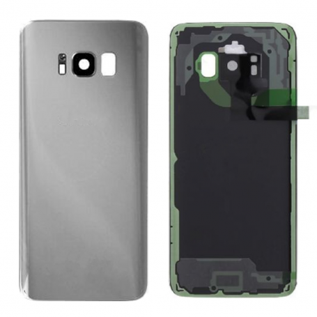 Vitre arrière Samsung Galaxy S8 Plus (G955F) Gris (Sans Logo)