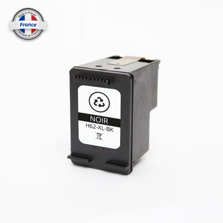 Ink Jet Compatible for N°62XL - C2P05AE Black Inkjet cartridge HP Reman 600 Pages With recent chip with level