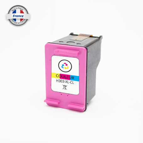 Ink Jet Compatible for N°303X-T6N03AE Cyan Inkjet cartridge HP Reman 415 Pages With recent chip with level