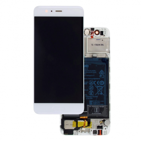 Ecran Huawei P10 Or Sur Châssis + Batterie (Service Pack) - 02351DJF-02351DGF