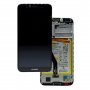 Screen Huawei Y6 2018 Black on Frame + Battery (Service Pack) - 02351WLJ