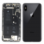 Back Cover Housing iPhone X Black - Charging Connector + Battery (Original Disassembled) Grade B