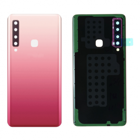 Vitre arrière Samsung Galaxy A9 2018 (A920F) Rose (Sans Logo)