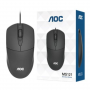 Souris Filaire USB AOC Ms121 - Noir