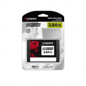Disque Dur SSD Kingston Technology DC500 2.5" - 3,84 To - Série ATA III 3D TLC