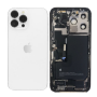 Back Cover Housing iPhone 13 Pro White - Charging Connector + Battery (Original Dismantled) Grade A