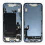 Rear Frame iPhone 14 without Back Glass with Battery Blue (Original Unassembled)