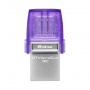 Clé USB Kingston DataTraveler microDuo 3C 64 Go USB + USB-C (Type-C) Violet