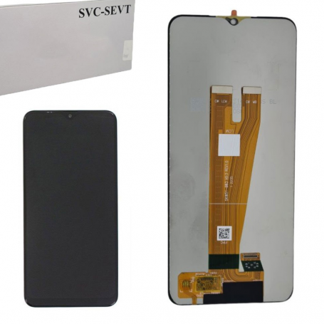 Screen Samsung Galaxy A04 2022 (A045) Black + Frame (Original Pack)