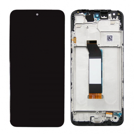 Screen Xiaomi Poco M4 Pro 5G (2022) Black / TARNISH + Frame (Service Pack)