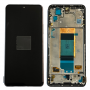 Screen Xiaomi Poco F4 (2022) Black + Frame (Service Pack) - 56000HL11R00