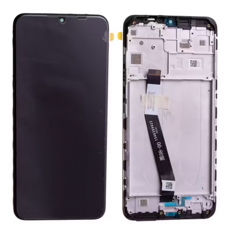 Screen Xiaomi Redmi 9 (2020) Black + Frame (Service Pack)