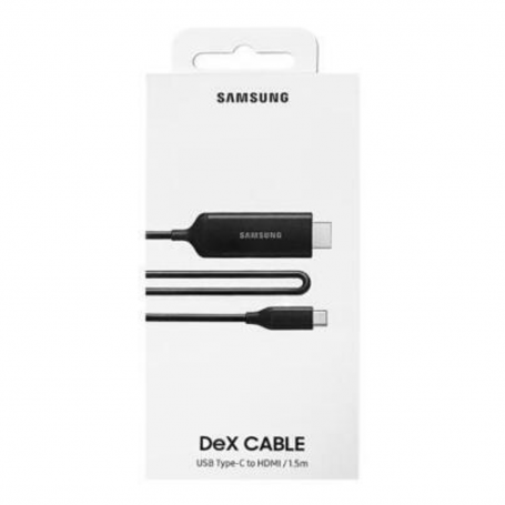 HDMI/USB-C cable for Dex mode and Screenmirroring - Black - 1.5m - EE-I3100FBEGWW - Retail Box (Samsung)