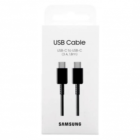 Samsung EP-DX310JBEGEU 3A Type-C / Type-C cable - 1.8M - Retail Box (Original)