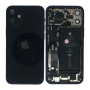 Back Cover Housing iPhone 12 Mini Black - Charging Connector + Battery (Original Disassembled) Grade A